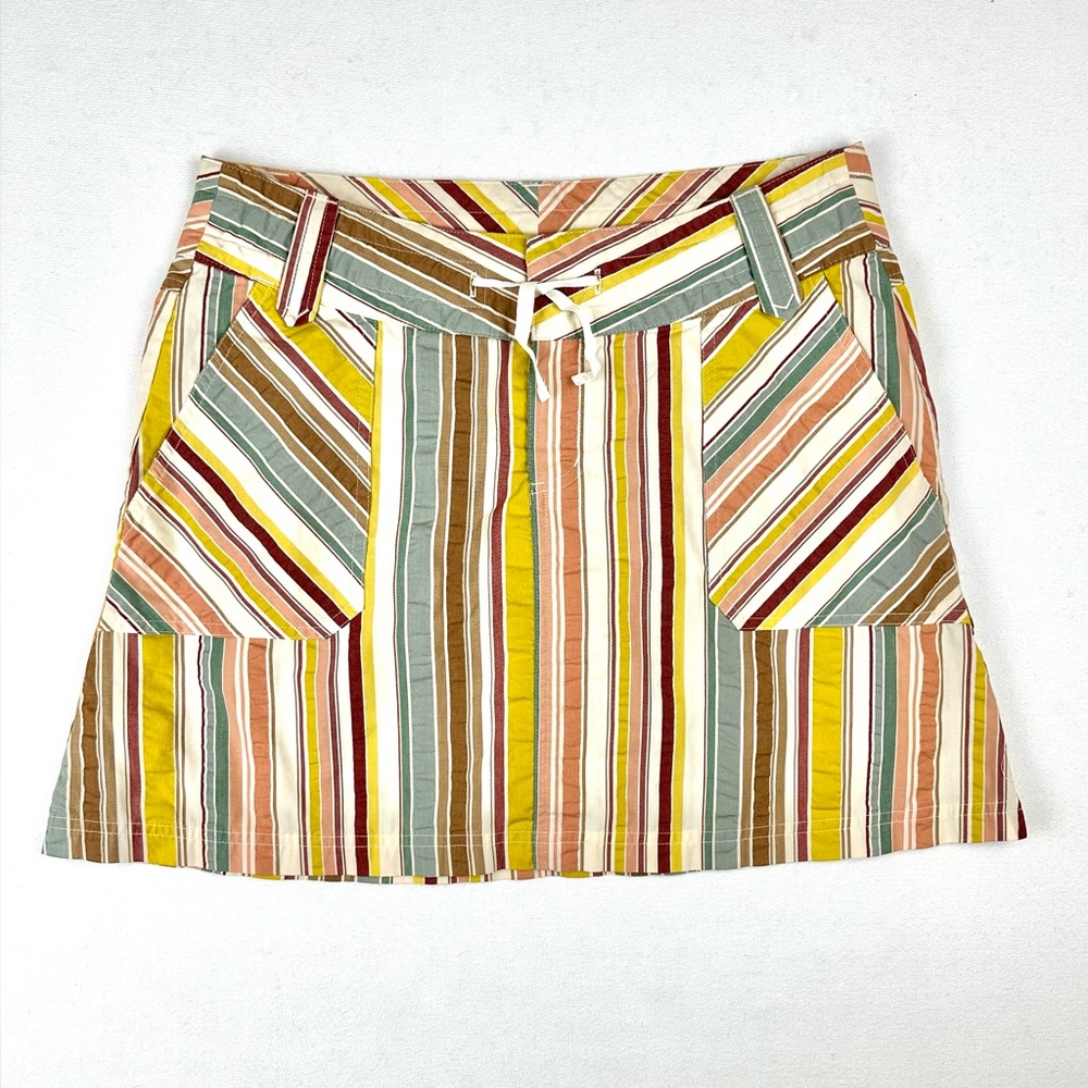 Patagonia Netty Multi Colored Stripe Skirt Gorpcore